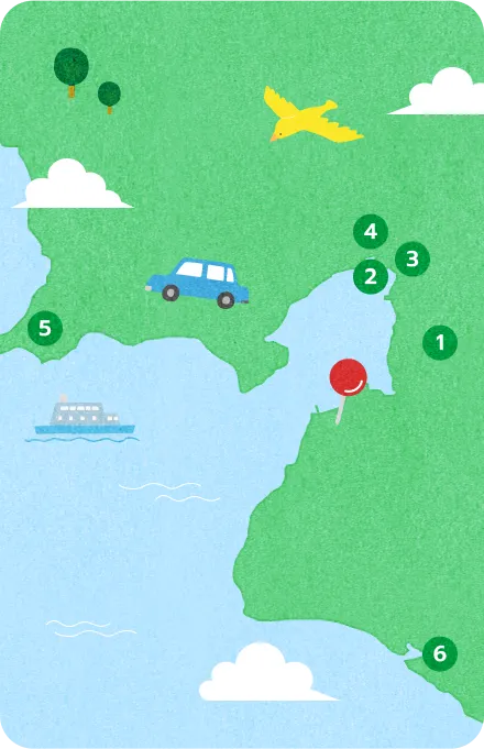 アクセスマップ