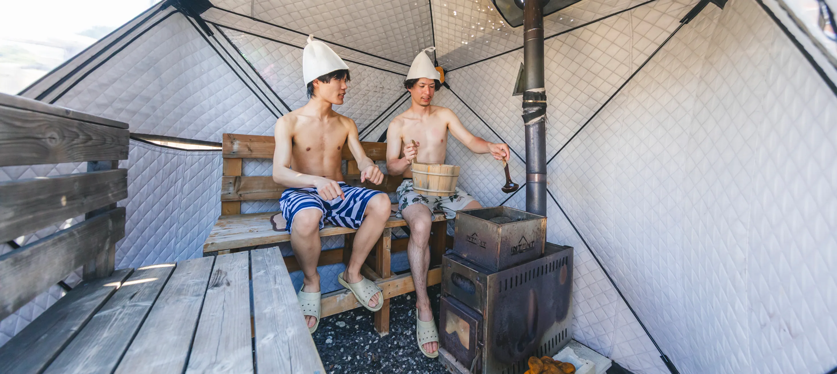 サウナのキービジュアル