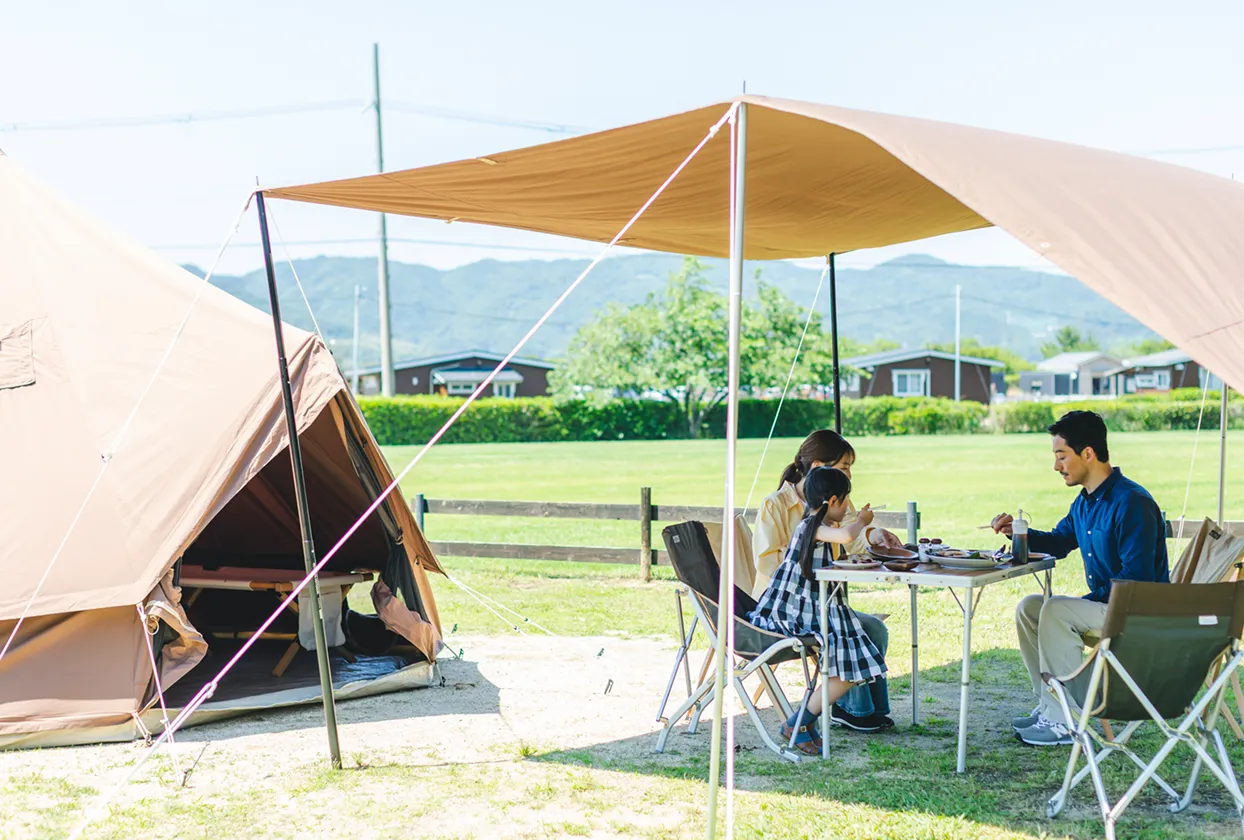 キャンプの様子