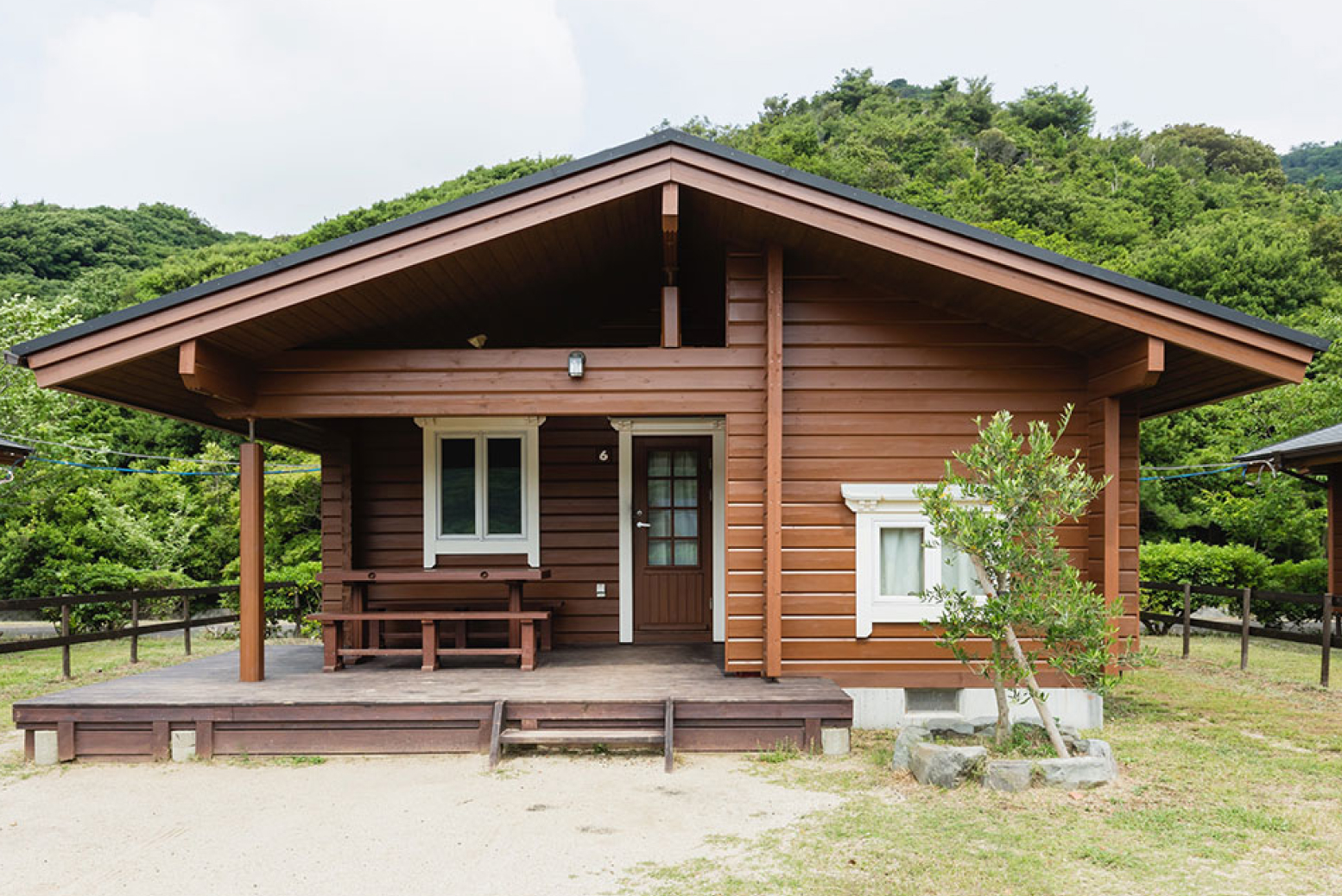 コテージの外観