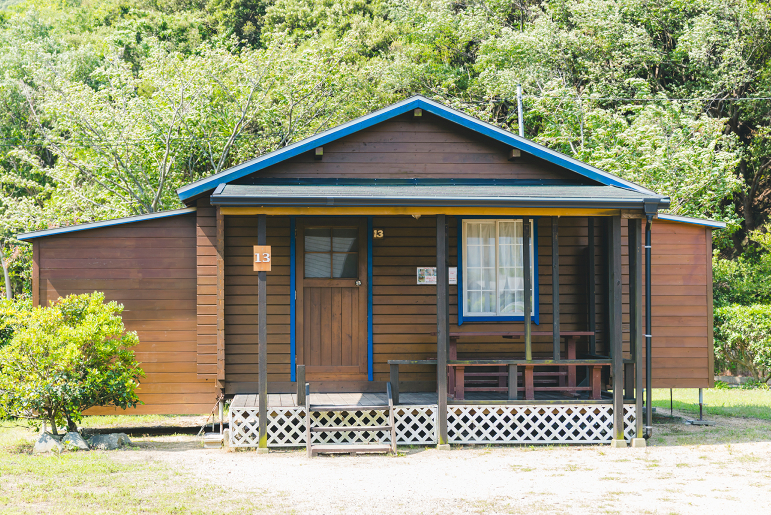 コテージの外観