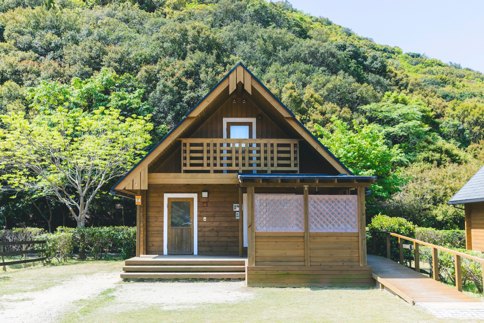 コテージの外観