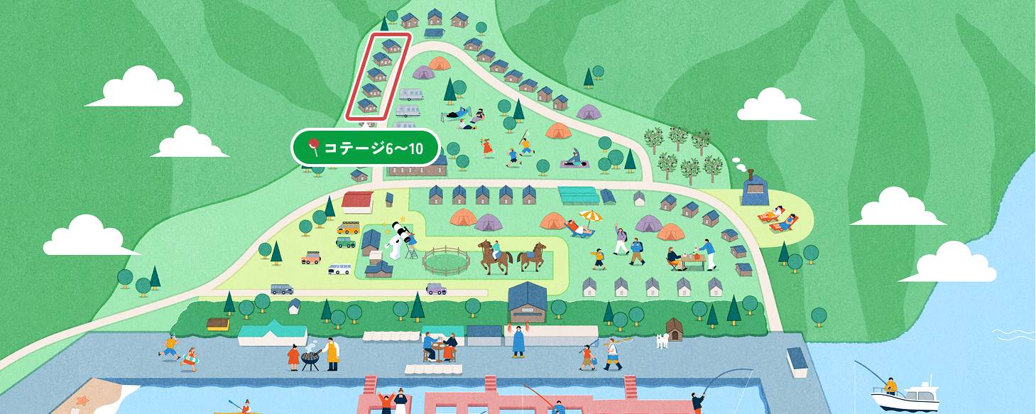 宿泊エリアマップ