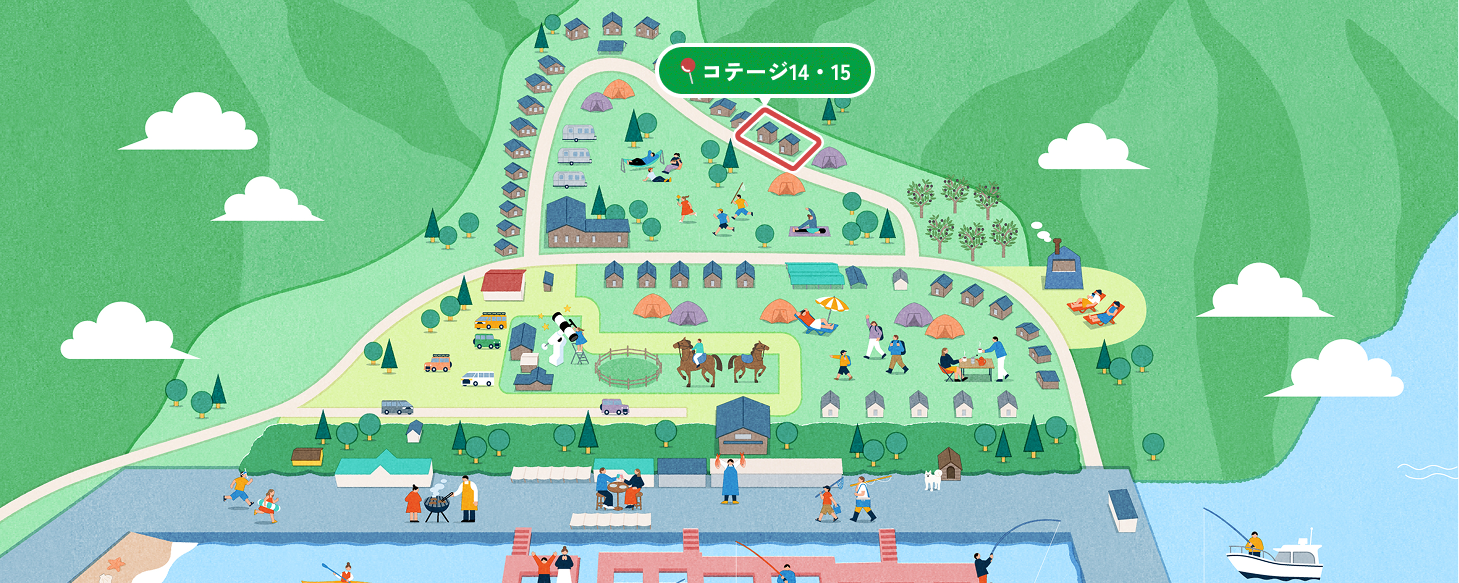 宿泊エリアマップ