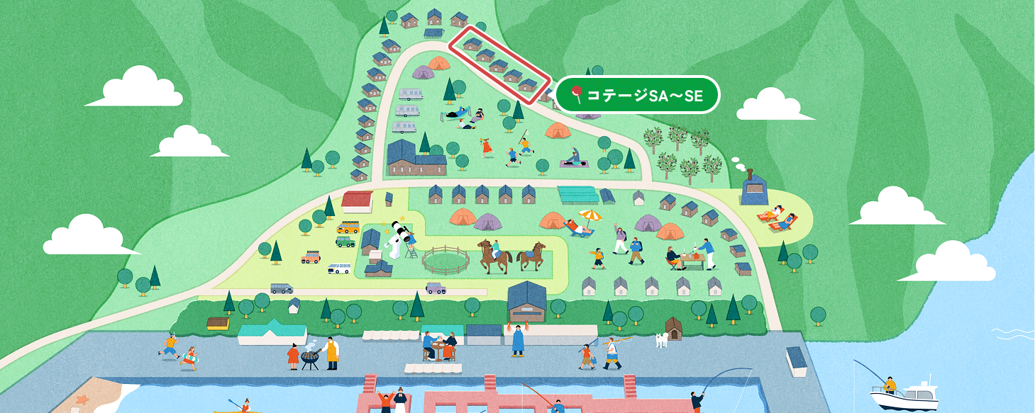 宿泊エリアマップ