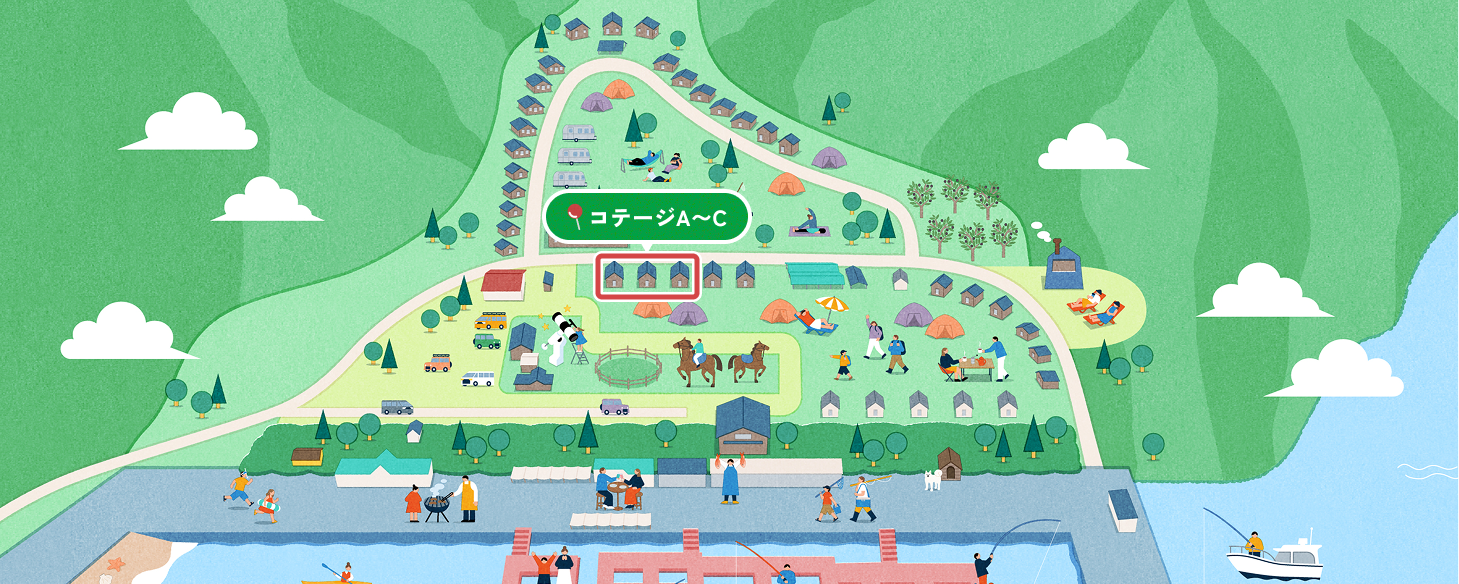 宿泊エリアマップ