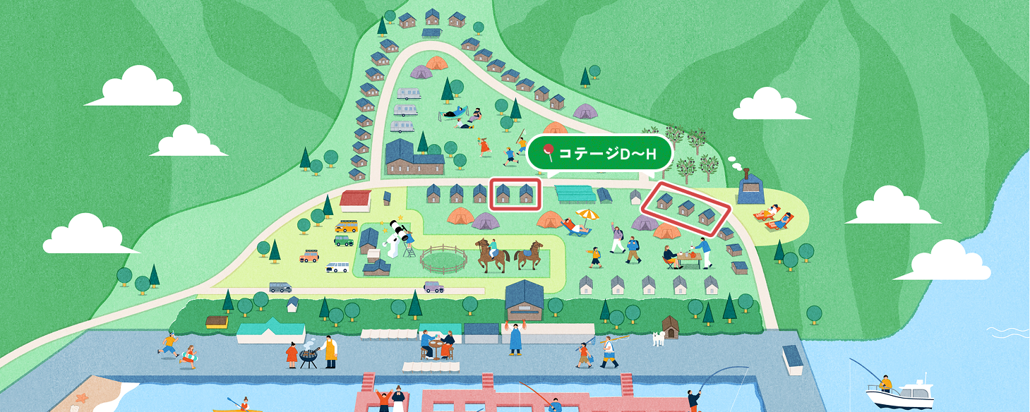 宿泊エリアマップ