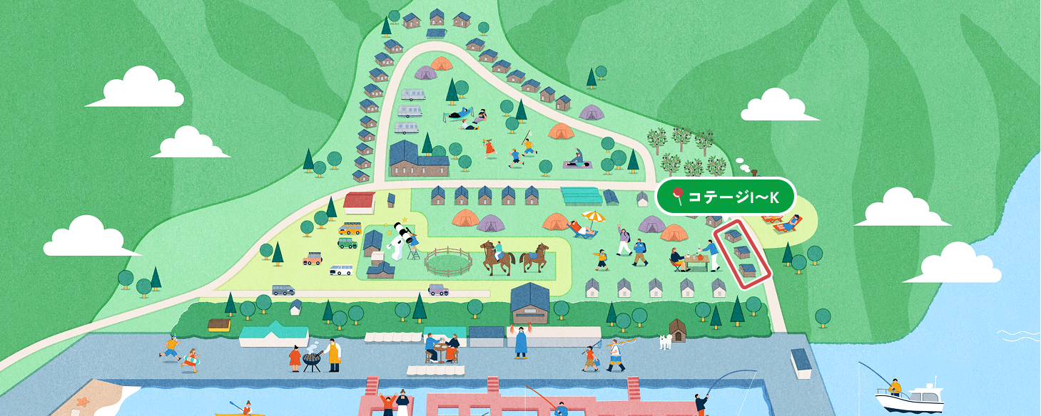 宿泊エリアマップ