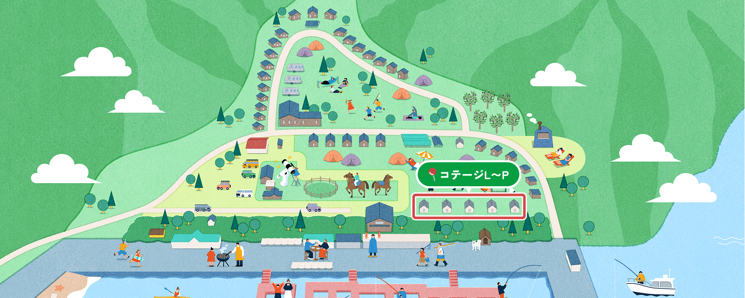 宿泊エリアマップ